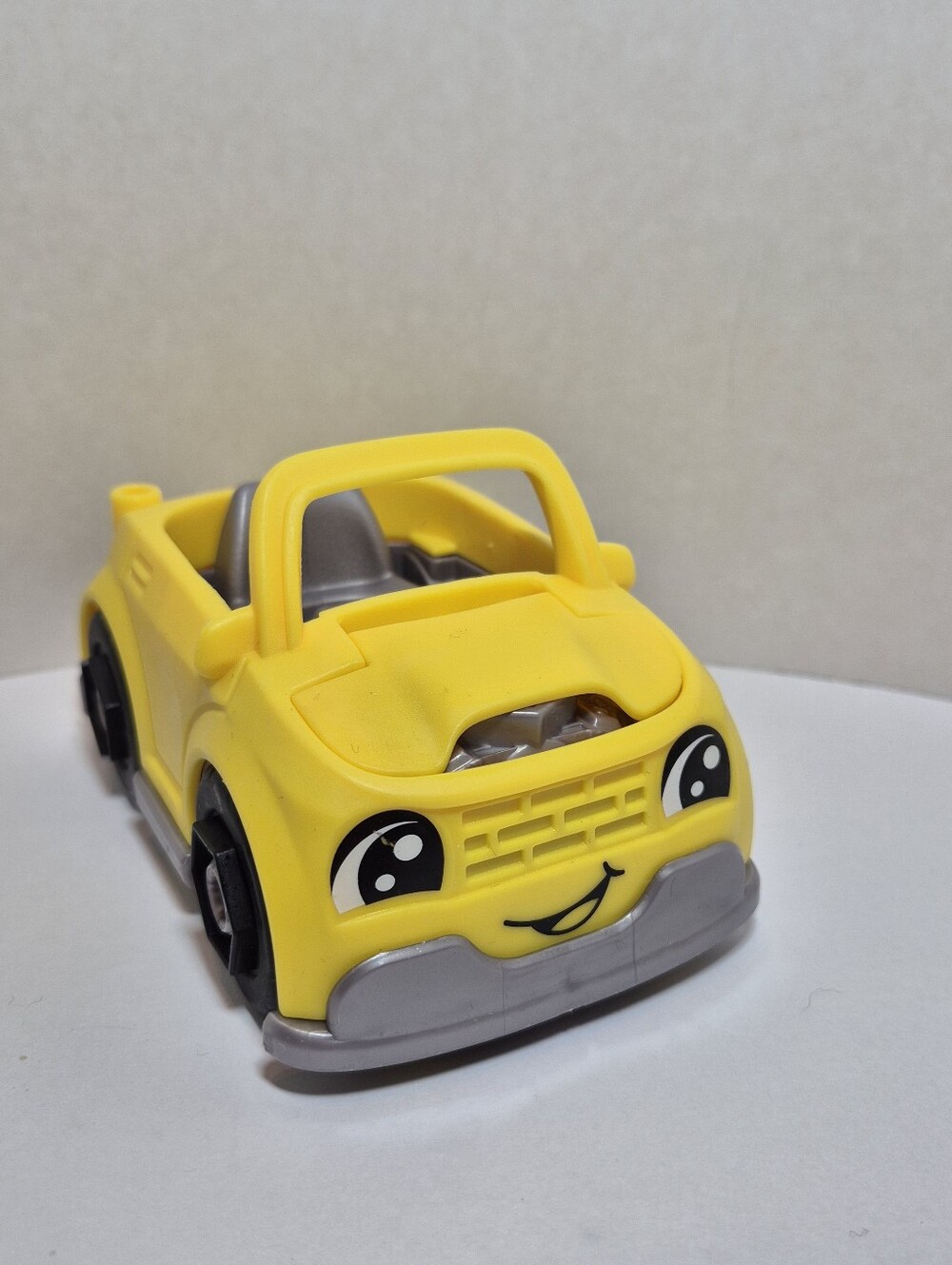 Fisher Price Little People Light-Up Learning Garage Replacement Yellow Car